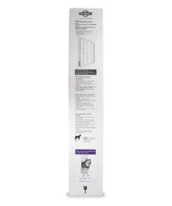 PetSafe® 76-3/4"-81" Adjustable Large Deluxe White Patio Panel Pet Door -Schlage Shop PPA11 13132 PT06