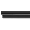 Ideal Door® Overhead Garage Door Black 8' Vinyl Stop Moulding -Schlage Shop Stop MoldingBlack5 6 22