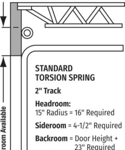 Ideal Door® Commercial 9' X 8' Chocolate Non-Insulated Garage Door -Schlage Shop Torsion 2in 15 2