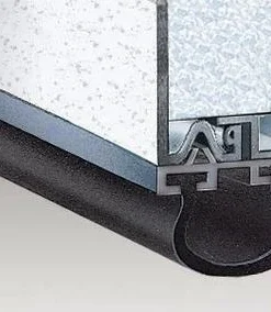 Ideal Door® 3-1/2"W X 9' 2" Long Replacement Bottom Weatherstrip For Steel Garage Doors 7 Ideal Door® 3-1/2"W X 9' 2" Long Replacement Bottom Weatherstrip For Steel Garage Doors -Schlage Shop feature weatherseal
